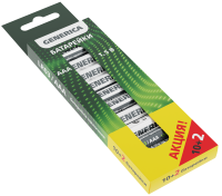 Батарейка щелочная Alkaline LR03/AAA (10+2шт/кор) ПРОМО GENERICA