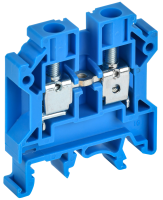 ARMAFIX Клемма винтовая CTS 6мм2 синяя IEK