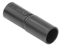 ELASTA Муфта труба-труба GI16G черная IEK