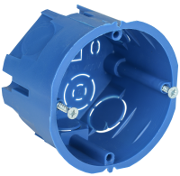 Коробка установочная СЗ для твердых стен D=68х45мм IEK