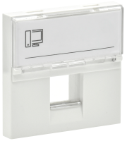 PRIMER Панель лицевая Keystone (2 модуля) белая IEK