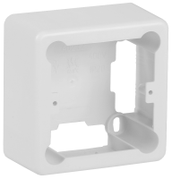 ELECOR Коробка универсальная КМКУ 85х85х42мм неразборная белая IEK