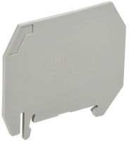 ARMAFIX Разделитель PPCY2.5/10 для колодок клеммных CY2.5-CY10 серый IEK