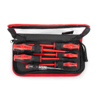 Набор диэлектрических отверток НИО-06 серия ПРОФИ для работ под напряжением до 1000 В (КВТ)