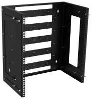 ITK Рама настенная регулируемая 300-500мм 12U черная