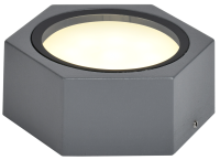 Светильник уличный 5204 потолочный под лампу GX53 IP65 серый IEK