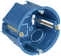 Коробка установочная СЗ для полых стен D=68х45мм (пластиковые лапки) IEK