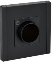 FORTE&PIANO Термостат электронный с индикацией FP152 черный IEK