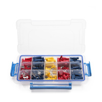 Набор изолированных разъемов и гильз П-280 в пластмассовом кейсе (КВТ)