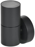 Светильник уличный 5112 настенный под лампу GU10 IP65 черный IEK