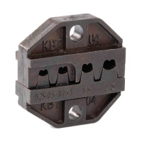 Матрица МПК-04 серия ПРОФИ для опрессовки неизолированных разъемов и наконечников (автоклемм) (КВТ)