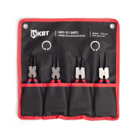 Набор съемников стопорных колец НКС-01 серия МАСТЕР для наружных и внутренних стопорных колец 160 мм (КВТ)