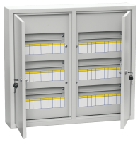 TITAN 3 Корпус металлический ЩРн-72 (540х600х120мм) IP31 IEK