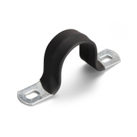 Скоба металлическая СМД-П 21-22 двухлапковая с покрытием (Fortisflex)