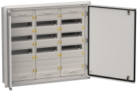 TITAN 5 Корпус металлический ЩРв-144 (3х48) 755х885х130мм IP31 серый (две двери) IEK