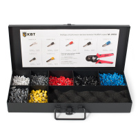Набор втулочных наконечников М-2850-0 в металическом кейсе (КВТ)