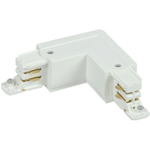 Соединитель L-обр. внутренний для трехфазного ШП белый IEK