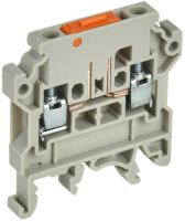 ARMAFIX Клемма винтовая CTS-DT измерит. нож. разм. 4мм2 серая IEK