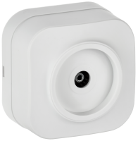 GLORY Розетка для открытой установки TV РТВ20-ХБм белый матовый IEK