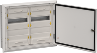 TITAN 5 Корпус металлический ЩРв-48 (2х24) 505х625х130мм IP31 серый (одна дверь) IEK