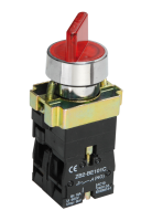 Переключатель LAY5-BK2465 2 положения красный NO+NC IEK