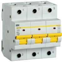 KARAT Автоматический выключатель ВА47-150 3P D 63А 15кА IEK