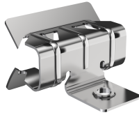 Зажим балочный 2-7мм с отгибом и резьбой М6 HDZ IEK