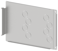 FORMAT Перегородка аппаратного отсека боковая вертикальная с проходными сальниками высота 250мм IEK