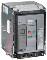 Воздушный автоматический выключатель переменного тока ВА77 выдвижного исполнения 3 полюса типоразмер A 65кА 800А EA с набором аксессуаров: мотор привод катушка включения катушка отключения MASTER IEK