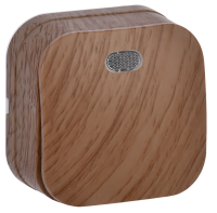 GLORY Выключатель 1-клавишный для открытой установки с индикацией ВС20-1-1-ХД дуб IEK