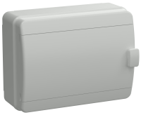 TEKFOR Корпус пластиковый КМПн-18 IP65 серая непрозрачная дверь IEK