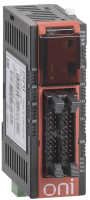 Модуль ЦПУ со встроенными 16 дискретными входами (Sink/Source) и 16 дискретными выходами (транзисторные). Интерфейсы 1хEthernet 10/100 Мб 1хRS232 1хRS485. Поддержка карт памяти SD. Напряжение питания 24В DC ONI