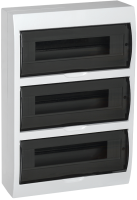 KREPTA 3 Корпус пластиковый ЩРН-Пк-45 IP41 белый IEK