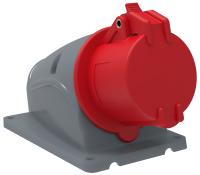 MAGNUM Розетка стационарная ССИ-114 16А-6ч/380-415В 3P+PE IP44 IEK