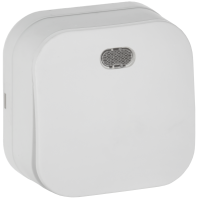 GLORY Выключатель 1-клавишный для открытой установки с индикацией 10А ВС20-1-1-ХБм белый матовый IEK