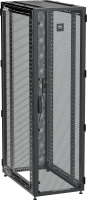 ITK by ZPAS Шкаф серверный 19" 47U 600х1200 одностворчатые перфорированные двери черный РФ