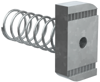 Гайка канальная с удлиненной пружиной М6х40 IEK