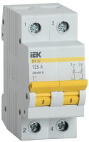 KARAT Выключатель нагрузки (мини-рубильник) ВН-32 2P 125А IEK