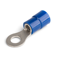 Наконечник кабельный кольцевой изолированный НКИ(н) 16–8 серия ПРОФИ с нейлоновой манжетой (КВТ)