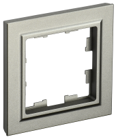 BRITE Рамка 1-местная РУ-1-БрШ шампань IEK