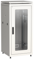 ITK LINEA N Шкаф сетевой 19" 18U 600х800мм стеклянная передняя дверь серый