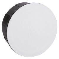 Коробка распаячная КМ41005 для твердых стен безгалогенная (HF) D=70х30мм с крышкой IEK