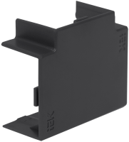 ELECOR Угол Т-образный КМТ 25х16 черный (4шт/компл) IEK