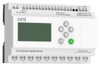 ПЛК 430 Модуль ЦПУ 16 DI 10 RO 220В AC с Ethernet портом с экраном ONI