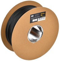 Оплетка кабельная 30-45мм полиэстер 50м черная IEK