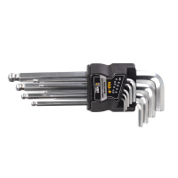 Набор шестигранных ключей с шаром КШ-9 серия KBT-PROFESSIONAL для монтажа крепежных изделий с внутренним шестигранником (КВТ)