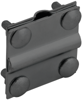 Зажим крестообразный с разделителем полоса/пруток-полоса/пруток 30/8мм оцинкованная сталь TD IEK