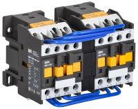 Контактор КМИ-11230 реверс 12А 230В/АС3 2NO IEK