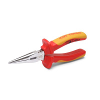 Длинногубцы диэлектрические 160 мм серия ПРОФИ для работ под напряжением до 1000 В, стандарт VDE (КВТ)