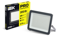 Прожектор светодиодный СДО 07-200 IP65 серый IEK